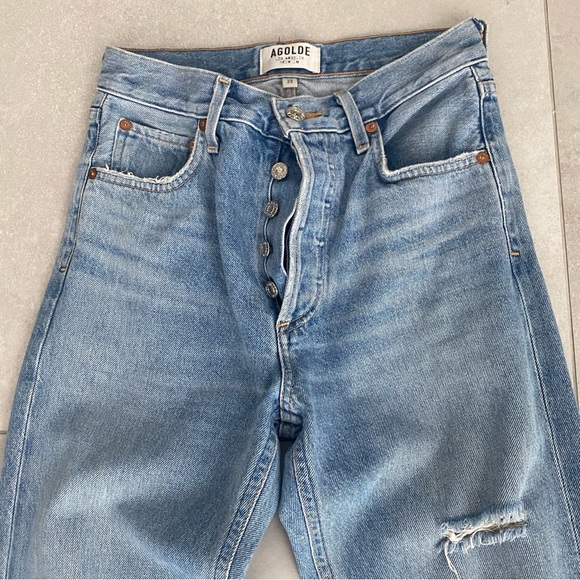 AGOLDE LOS ANGELES DENIM PANTS - Picture 5 of 9